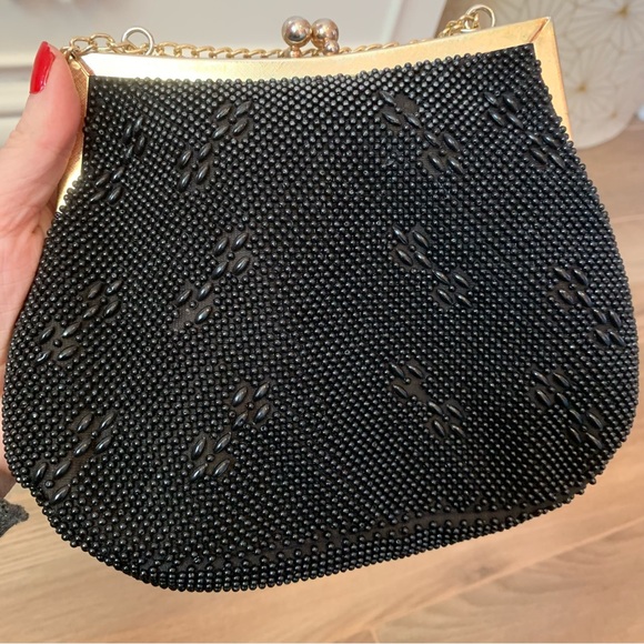 Vintage 50s Beaded Handbag - Picture 3 of 12